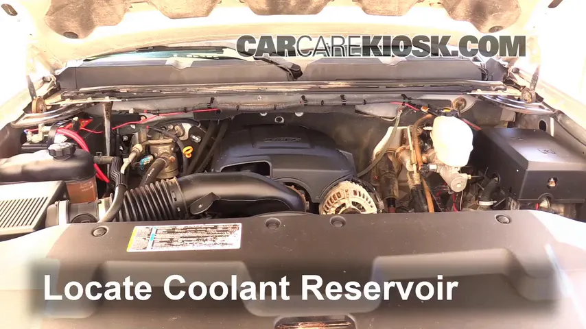 2008 Chevrolet Silverado 2500 HD LT 6.0L V8 Crew Cab Pickup (4 Door) Coolant (Antifreeze)